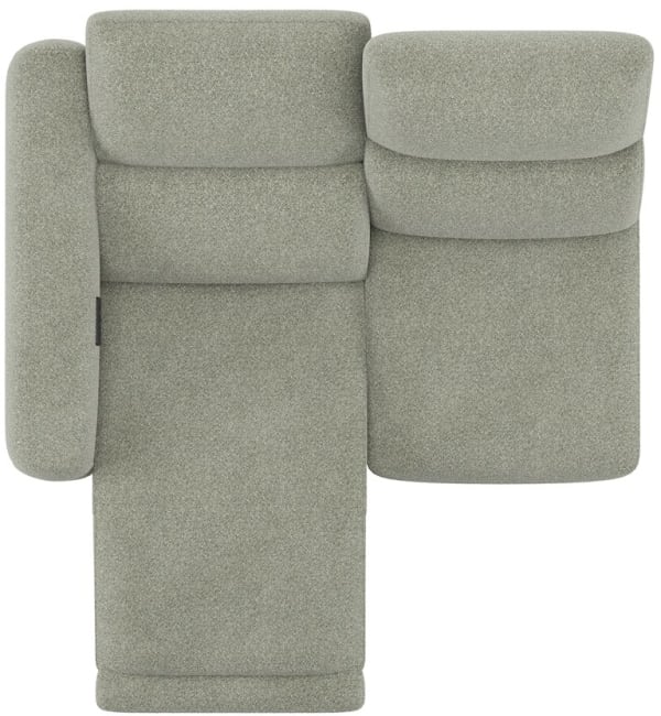 XOOON - Creazzo - Sofas - 2-Sitzer Armlehne links - elektrisches Relaxsystem links - 2 Motoren