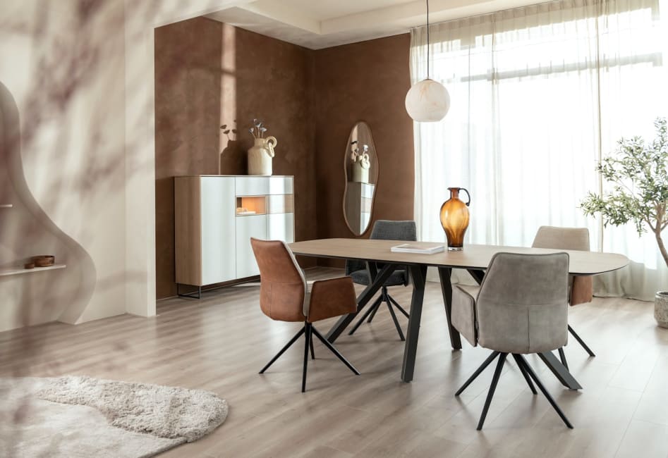 XOOON - Franky - Stuhl - festes Metallgestell