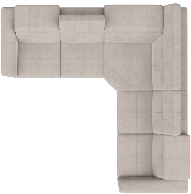 H&H - Bangkok - Canapés - 2 places accoudoir gauche - partie d&#39;angle - 2 places accoudoir droit