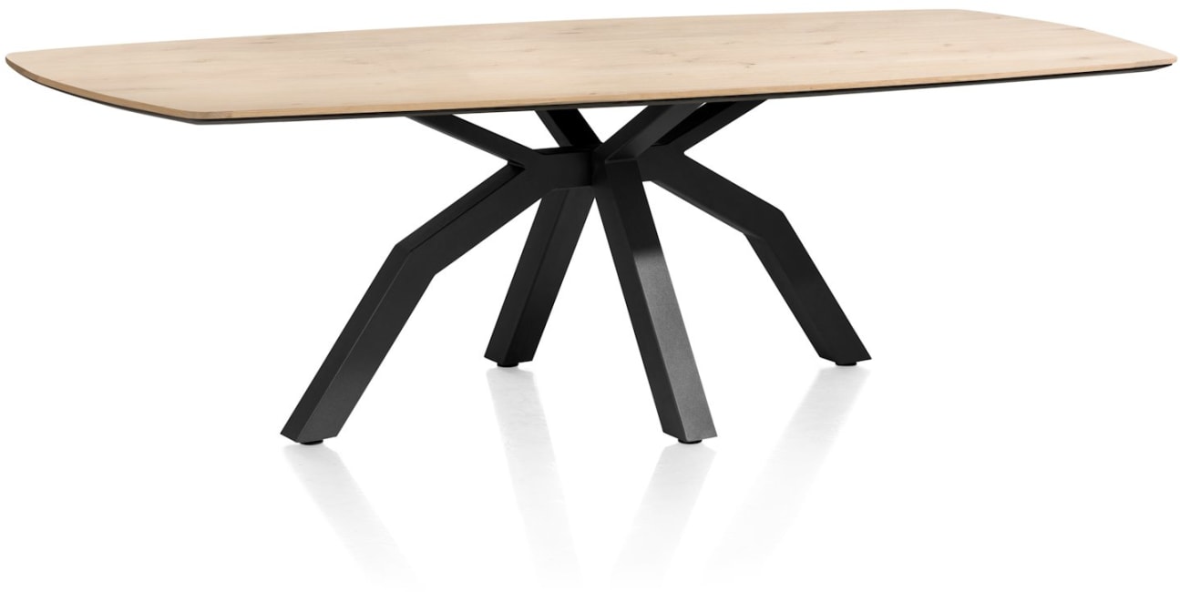 H&H - Vérone - Moderne - table ovale 220 x 108 cm