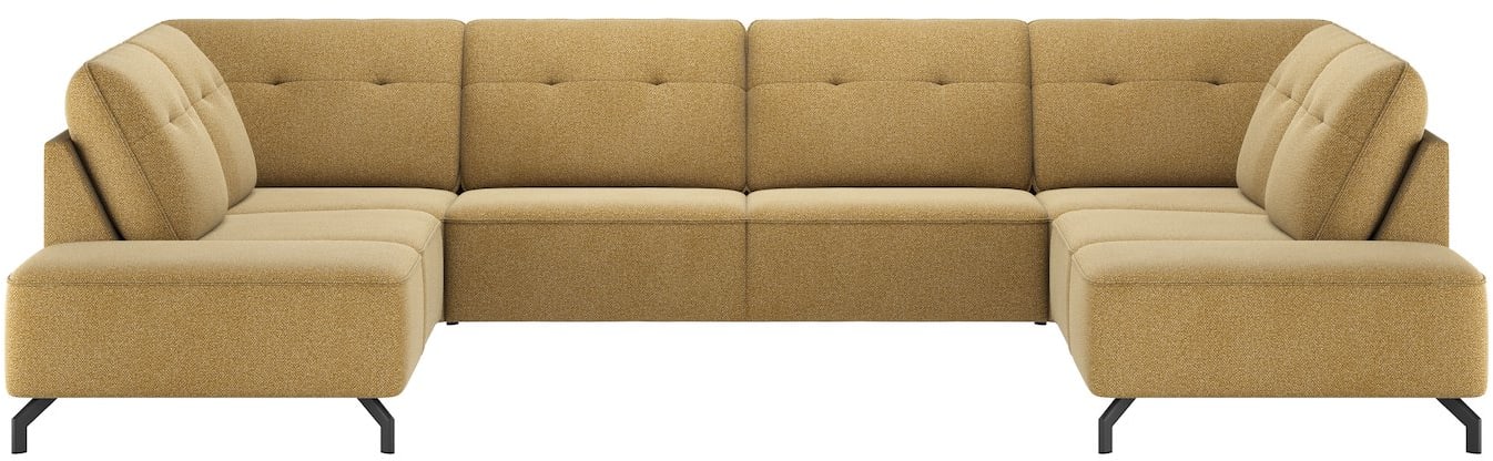 Happy@Home - Alicanzo - Banken - Ottomane links - 2,5 zits zonder armen - ottomane rechts