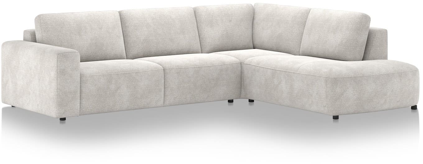 H&H - Venise - Canapés - 2,5 places accoudoir gauche - ottomane grande droit