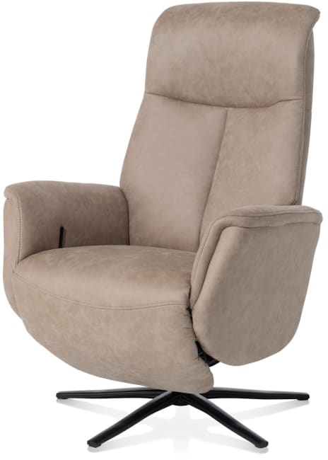 H&H - Ferrare - fauteuil relax - manuel - pied noir - appui-tête fix