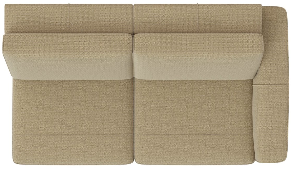 XOOON - Denver - Minimalistisches Design - Sofas - 2.5-Sitzer Armlehne rechts