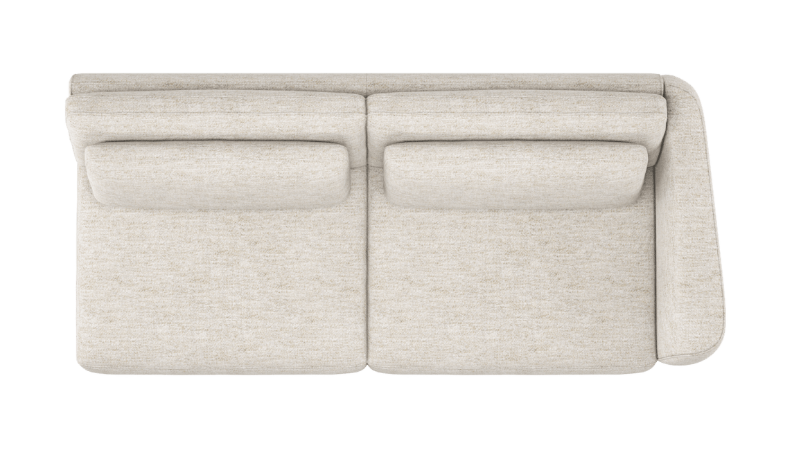 H&H - Burdigala - Canapés - 4-places - accoudoir droit