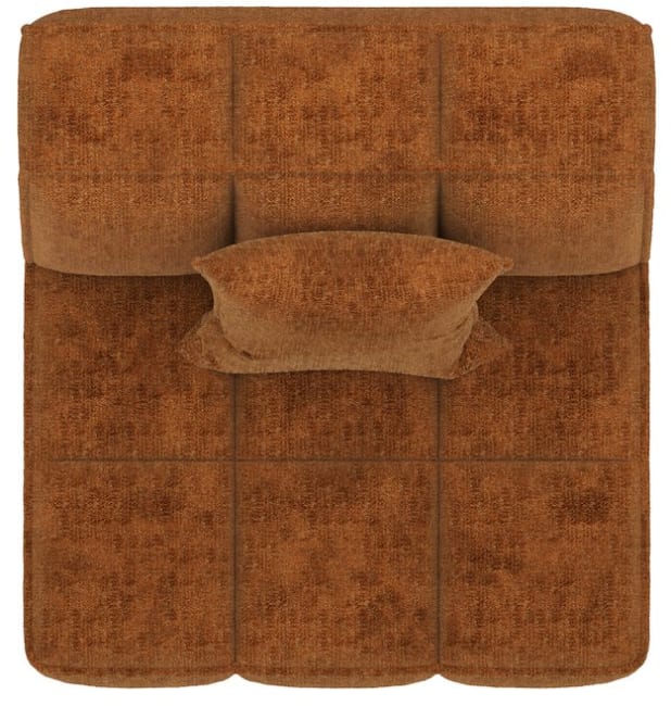 H&H - Carthagène - Canapés - 1.5-places sans accoudoirs - ressorts ensaches