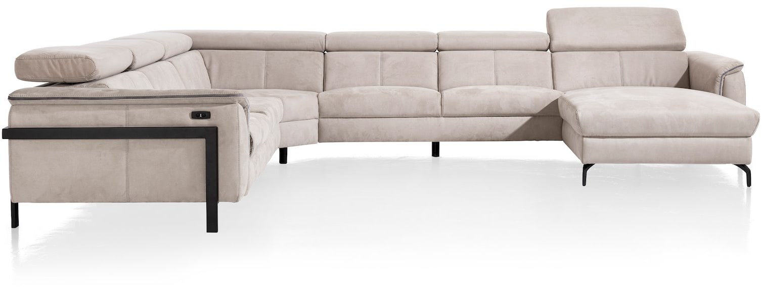 Henders and Hazel - Tycan - Salons - 2,5 zits arm links - hoek big - 2,5 zits zonder armen - longchair big rechts