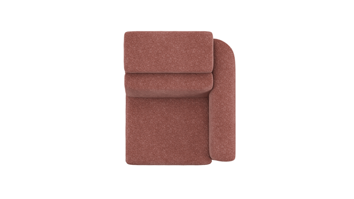 XOOON - Cantello - Canapés - 1-place accoudoir droit