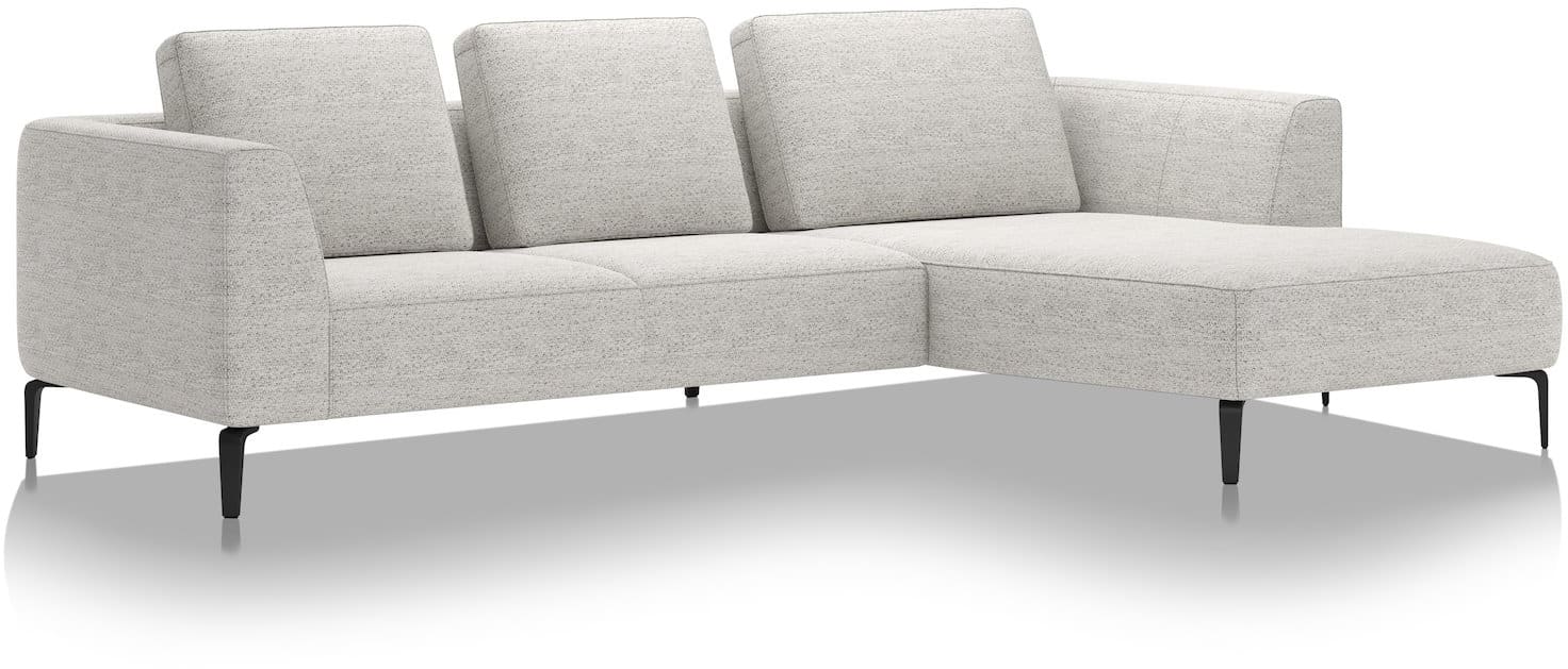 XOOON - Brampton - Sofas - 2 Sitzer Armlehne links - Longchair rechts