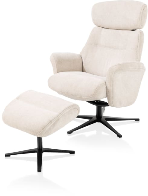 H&H - Mars - fauteuil (incl. pouf)