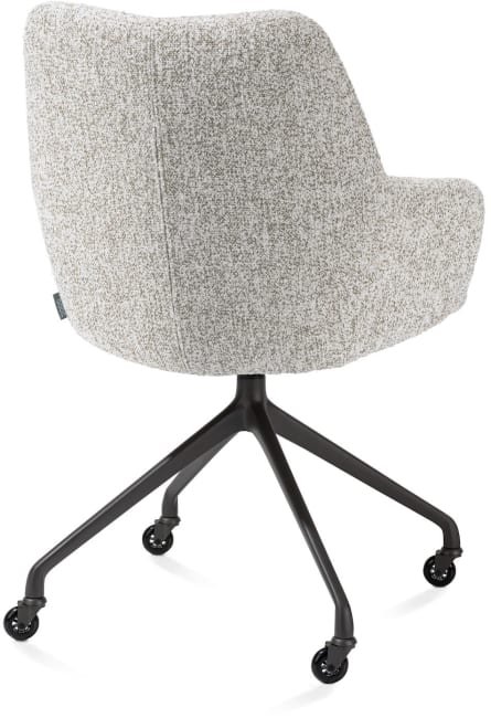 XOOON - Mats - Armlehnstuhl - Aluminium Gestell + Rollen - selected choices