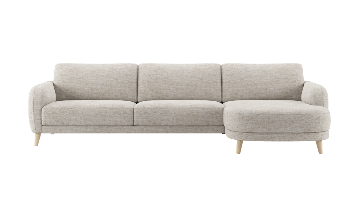 XOOON - Manciano - Banken - 3 zits arm links - longchair rechts 170 cm