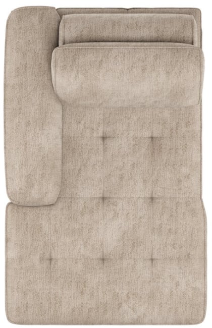 H&H - Tolosan - Canapés - méridienne - dossier fixe - accoudoir gauche