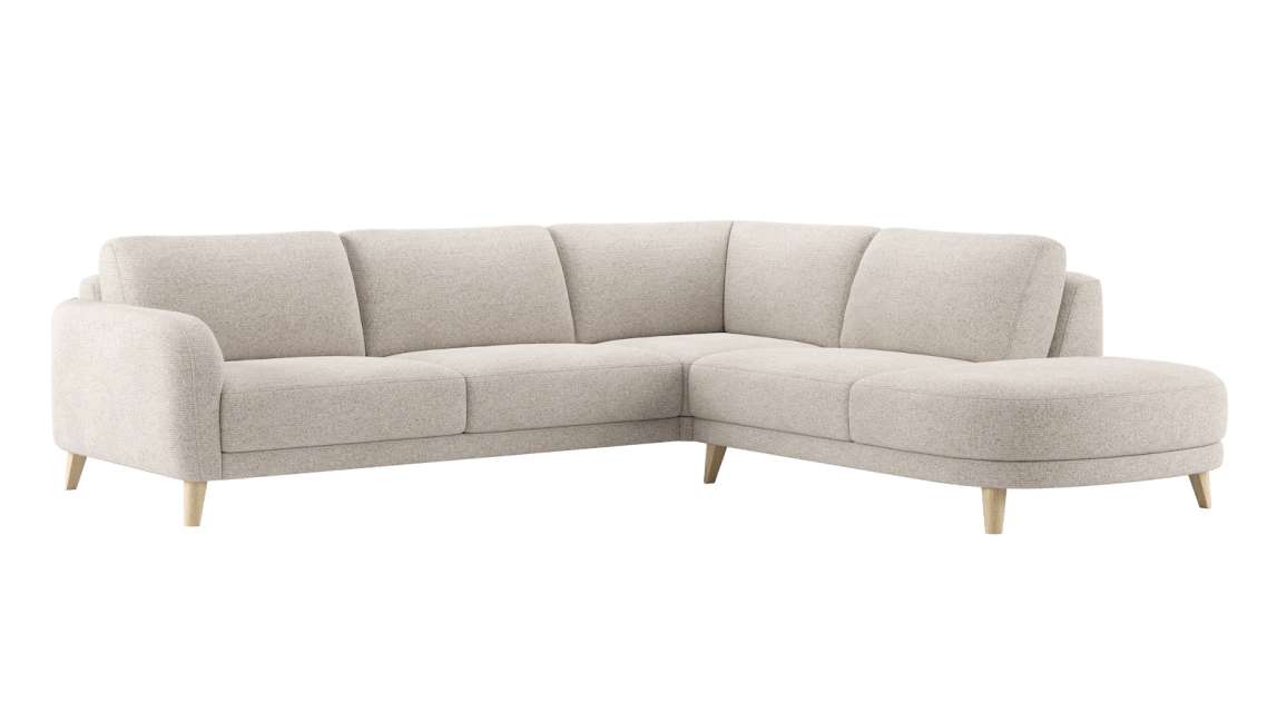 XOOON - Manciano - Banken - 2,5 zits arm links - Ottomane groot rechts