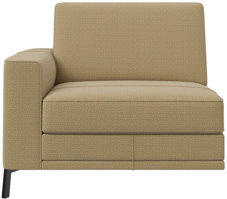 XOOON - Denver - Minimalistisches Design - Sofas - 1-Sitzer XXL Armlehne links