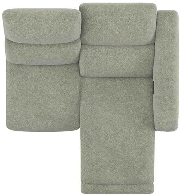 XOOON - Creazzo - Sofas - 2-Sitzer Armlehne rechts - elektrisches Relaxsystem rechts - 2 Motoren