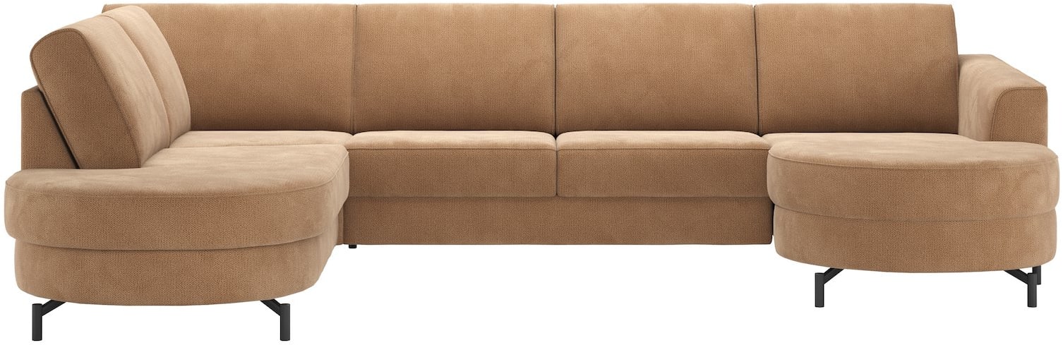 Henders and Hazel - Alcona - Salons - ottomane links - 3 zits zonder arm inclusief longchair rechts