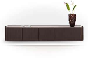 Lowboard 240 cm, 3 Türen, 2 Schubladen