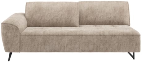 3-places - dossier réglable - accoudoir gauche