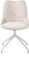 chaise - pivotante - creme - Luton
