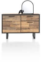 dressoir 127 cm - 2-deuren + 1-lade