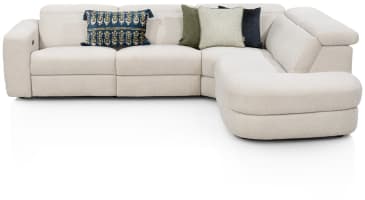 hoekbank rechts - stof Sevilla