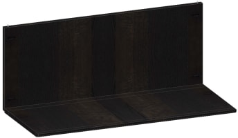 Rückenwand + Einlegebode - 90 cm - 1 Niveau