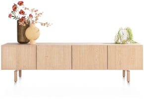 buffet bas 230 cm - 4-portes