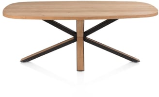 eetkamertafel ovaal 210 x 110 cm