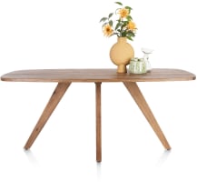 eetkamertafel 180 x 115 cm