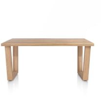 table 150 x 100 cm - pied bois en V