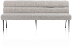 banc 200 cm + confort ressorts - tissu Luton