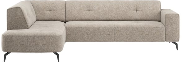 Ottomane links - 3 zits arm rechts