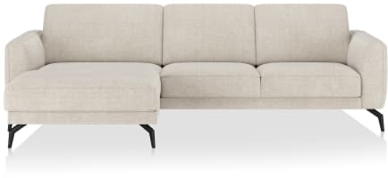 Longchair links - 2 Sitzer Armlehne rechts