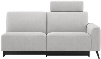 3-Sitzer Armlehne rechts - 1 motorig elektrisch + 1 Kopfstutz - Bonellfederkern