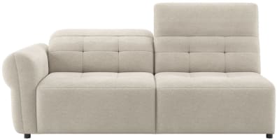 3-places accoudoir gauche - dossier fixe