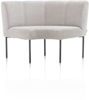 hoek voor eetkamerbank - pocket - stof Livigno