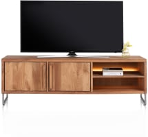 lowboard 190 cm - 2-deuren + 2-niches (+ LED)