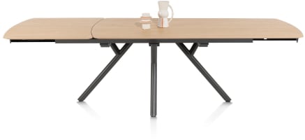 uitschuiftafel 170 (+ 60) x 100 cm