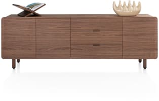 Sideboard 235 cm - 3-Türen + 3-Laden