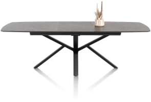 Ausziehtisch 190 (+ 60) x 110 cm - zentraler Fuß