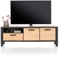 lowboard 170 cm - 2-deuren + 1-lade + 1-niche