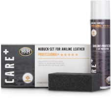 Nubuck care aniline leather