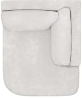 Élément final arrondi droite