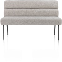 banc 140 cm + confort ressorts - tissu Luton