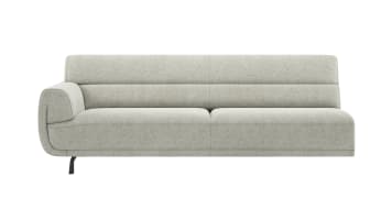 3.5-Sitzer Armlehne links - hoch