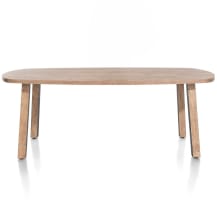 pieds de table (4) avec accent bois