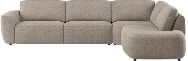 3 Sitzer Armlehne links - Eckteil - Ottomane klein rechts