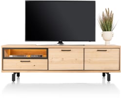 buffet bas 200 cm - 2-portes + 1-tiroir + 1-niche (+ LED)