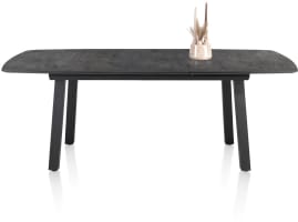 table à rallonge 160 (+ 50) x 110 cm - 4-pieds